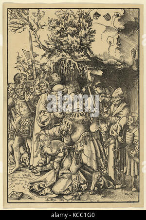 Dessins et estampes, Print, Le martyre de Sainte Barbara, artiste, Lucas Cranach l'ancien, l'allemand, Kronach 1472-1553 Weimar Banque D'Images