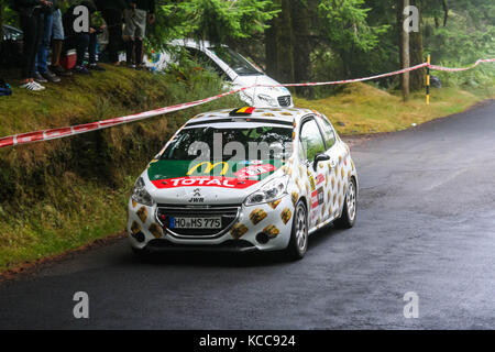 2017 rallye vinho madeira Banque D'Images