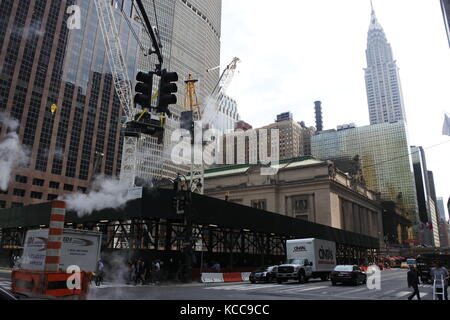Construction d'un vanderbilt, par Grand central Terminal, mew york Banque D'Images
