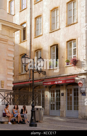 LYON, FRANCE, 12 septembre 2016 : le Vieux-Lyon est le plus grand quartier Renaissance de Lyon et une attraction touristique.La ville est conçue en 2016 Banque D'Images