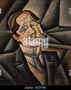 Juan de los Ángeles, 1911, huile sur toile, 21 1/8 x 18 5/8 in. (54,9 x 46 cm), peintures, Juan Gris (Espagnol, Madrid 1887-1927 Banque D'Images