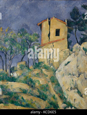 La maison avec les murs lézardés, Paul Cézanne, 1892-1994 Banque D'Images