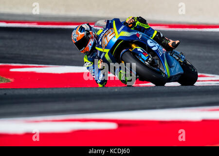 42 Alex Rins Misano, Saint-Marin. 13 septembre 2014. MotoGP. Sessions de qualification pour le Grand Prix de Saint-Marin crédit : Marco Serena photographe Banque D'Images