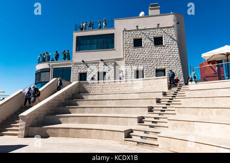 Vue depuis la station de téléphérique de Dubrovnik Banque D'Images