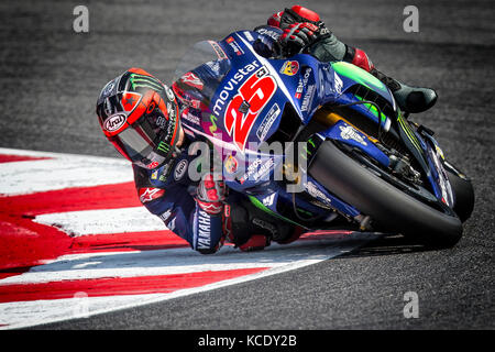 Maverik Vinales , Saint-Marin. 13 septembre 2014. MotoGP. Qualification pour le Grand Prix de Saint-Marin. Pendant les sessions de qualification crédit : Marco Serena photographe Banque D'Images