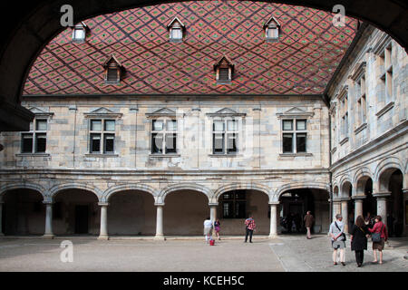 BESANÇON, FRANCE, 1er JUIN 2014 : Musée du temps à Besançon. En juin, 'les 24 heures de temps' mettra en avant la capitale de Franche-Comté et son savoir- Banque D'Images