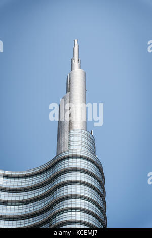 Tour d'Unicredit à Milan Banque D'Images
