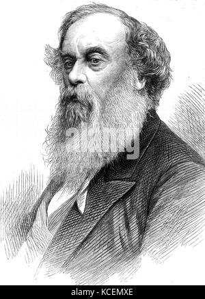 Sir Titus Salt, 1 baronnet (20 septembre 1803 - 29 décembre 1876), né à Morley, près de Leeds, était un fabricant, homme politique et philanthrope à Bradford, West Riding of Yorkshire, Angleterre. Il est surtout connu pour avoir construit le moulin de sel, une grande usine de textile, de concert avec le village de Saltaire Banque D'Images