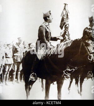 Francisco Franco 1892-1975 était le commandant en second de la Légion étrangère espagnole de 1921 Banque D'Images