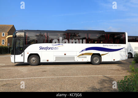 Sleafordian les entraîneurs, coach, excursions, voyage, excursion, excursions, vacances, vacances, voyage d'entreprise, entreprises, transports, bus, England, UK Banque D'Images