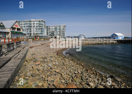 Sidney Pier Hotel, Sidney, BC Canada Banque D'Images