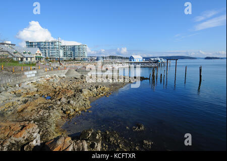 Sidney Pier Hotel, Sidney, BC Canada Banque D'Images