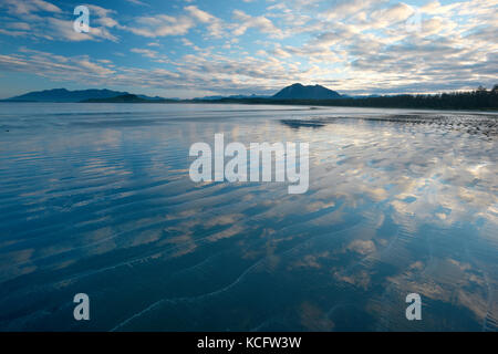 L'île Vargas, Ahous Bay, British Columbia , Canada Banque D'Images