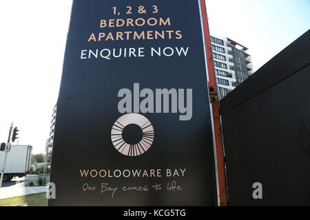 Nouveaux appartements à Woolooware Bay en Woolooware, Sutherland Shire, NSW, Australie Banque D'Images