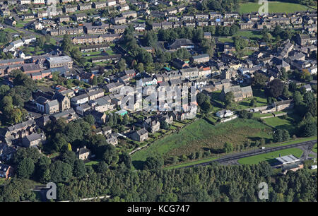 Vue aérienne de Hexham, Northumberland, Angleterre Banque D'Images