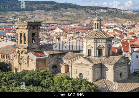 Eglise de San Lorenzo, Pamplona, Espagne Banque D'Images