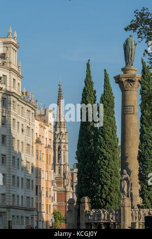 Passeig de Sant Joan, Barcelone, Catalogne, Espagne Banque D'Images