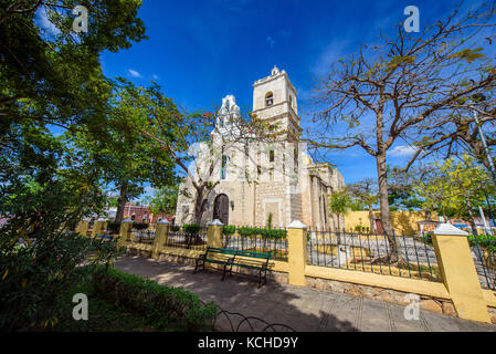 San Sebastián, église coloniale à Merida, Yucatan (Mexique, Amérique centrale) Banque D'Images