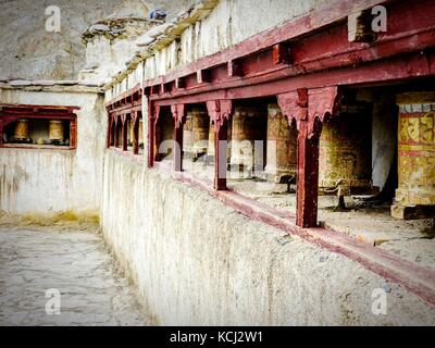 Monastère de Lamayuru Lamayuru Gompa ou dans le district de Leh, Inde Banque D'Images