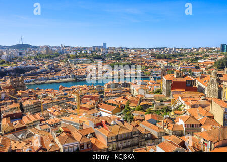 Skyline porto Portugal Banque D'Images