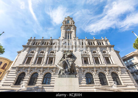 Mairie de Porto Banque D'Images
