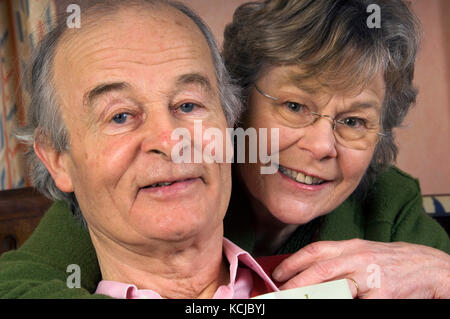 Jane & Robert Fearnley-Whittingstall, parents de Hugh Fearnley-Whittingstall. Banque D'Images