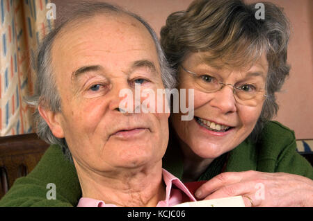 Jane & Robert Fearnley-Whittingstall, parents de Hugh Fearnley-Whittingstall. Banque D'Images