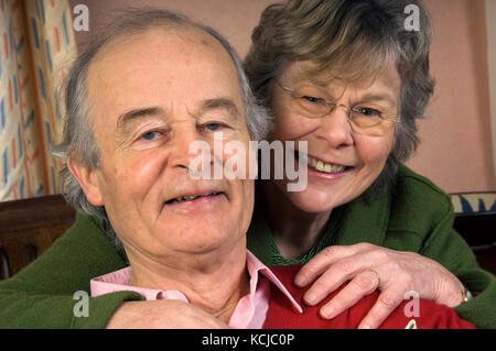 Jane & Robert Fearnley-Whittingstall, parents de Hugh Fearnley-Whittingstall. Banque D'Images