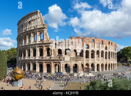 Colisée Rome. Le Colisée romain (Colisée), Rome, Italie Banque D'Images