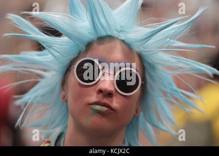 Javits Convention Center, New York, États-Unis, 05 octobre 2017 - des milliers de fans de bandes dessinées ont participé au premier jour de la New York Comic Con 2017 aujourd'hui à New York. Photo : Luiz Rampelotto/EuropaNewswire | utilisation dans le monde entier Banque D'Images