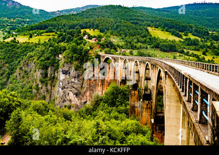 Paysage de montagne, Monténégro Banque D'Images