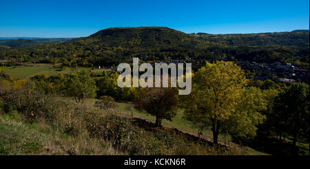 Chateau murol en Auvergne en France Banque D'Images