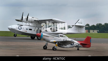 Consolidé Catalina PBY bateau volant amphibien. Banque D'Images