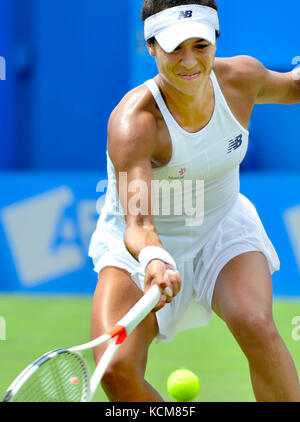 Heather Watson (GB) à l'affiche à l'International Aegon, Eastbourne 2017 Banque D'Images