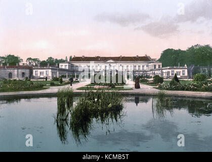 Schloss zu Hannover Herrenhausen (um 1895) Banque D'Images