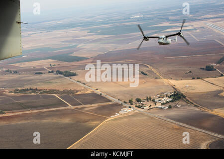 MV-22 Osprey C aéronefs affectés à des fins spéciales Groupe Force-Crisis Response-Africa air-sol marin Banque D'Images