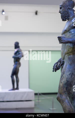 Bronzes de Riace Banque D'Images