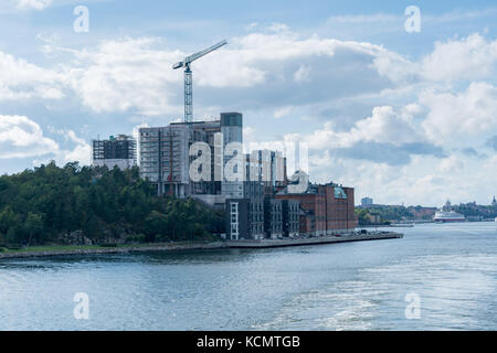 Riverfront Development de Stockholm Ariston Hotell Banque D'Images