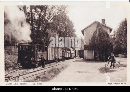 La gare VIRIVILLE CIM Banque D'Images