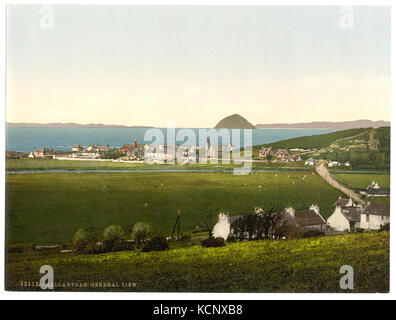 Vue générale, Ballantrae, Ecosse RCAC2001703587 Banque D'Images