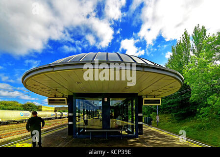 Station de correspondance Tyne et Wear Metro Pelaw Banque D'Images