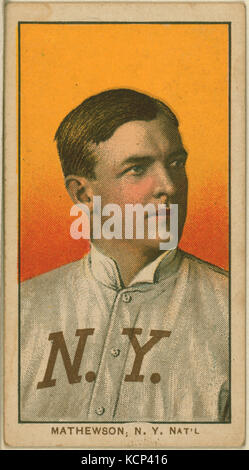 Christy Mathewson, New York Giants, ca. 1910 Banque D'Images