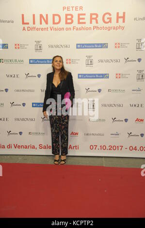 Venaria Reale (d), 06/10/2017 Inauguration de l'exposition du photographe PETER LINDBERGH la venaria royal dans la photo : Licia mattioli. Banque D'Images