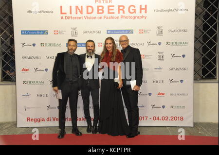 Venaria Reale (d), 06/10/2017 Inauguration de l'exposition du photographe PETER LINDBERGH la venaria royal dans l'image : pignatelli personnel. Banque D'Images