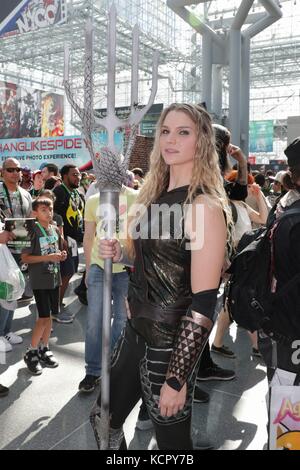 Javits Convention Center, New York, Etats-Unis, 06 octobre 2017 - des milliers de fans de bandes dessinées ont participé aujourd'hui à la deuxième journée du Comic con de New York en 2017 à New York. Photo: Luiz Rampelotto/EuropaNewswire | utilisation dans le monde entier Banque D'Images