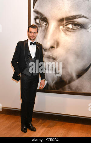 Milan, Italie. 06 oct, 2017. Turin. inauguration montre peter linderbergh au Palais de Venaria. Dans la photo : andrea zelletta : crédit photo agency indépendante/Alamy live news Banque D'Images