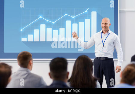 Groupe de personnes à la conférence d'affaires ou d'une conférence Banque D'Images