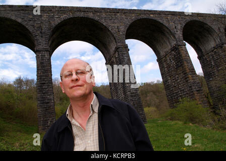 Auteur et poète gallois , Mike Jenkins Banque D'Images