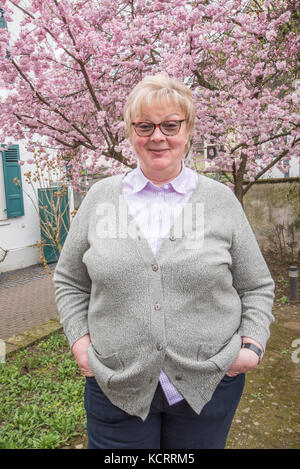Monika Christmann, ancien président de l'Organisation internationale du vin, à l'Université de Geisenheim, Allemagne Banque D'Images
