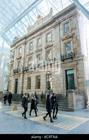 RBC Dominion valeurs mobilières building à Brookfield Place, centre-ville de Toronto Financial District, Ontario, Canada. Banque D'Images